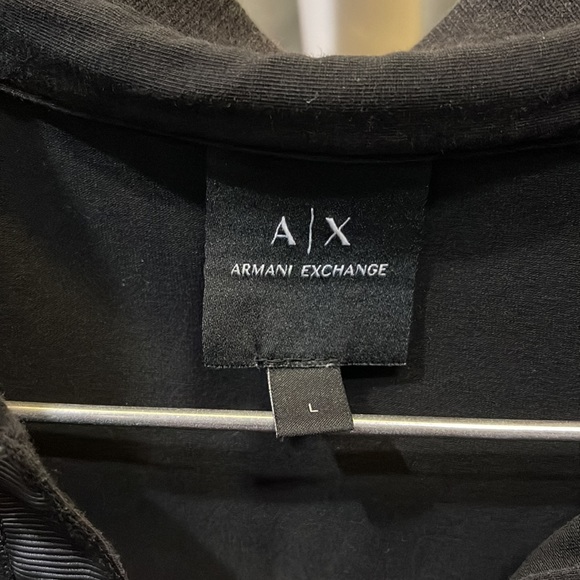 ARMANI EXCHANGE
Black Slim Fit Polo T-Shirt - Picture 3 of 11
